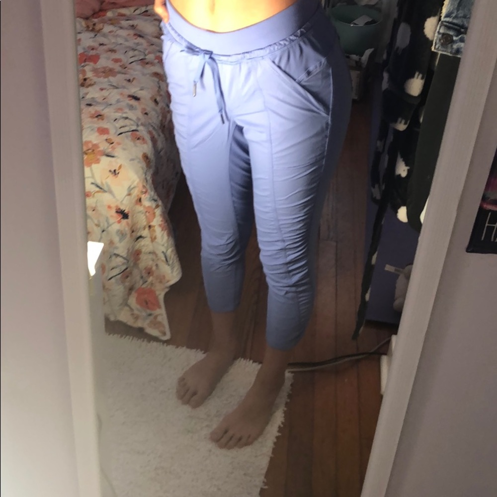 Purple lululemon joggers